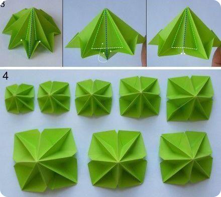 Бумажная елочка